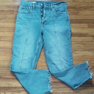 Gap cheeky straight high rise jeans